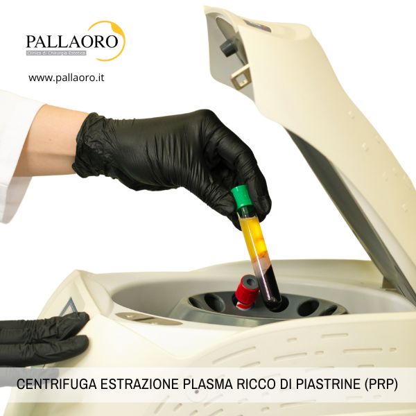 centrifuga estrazione plasma ricco di piastrine PRP