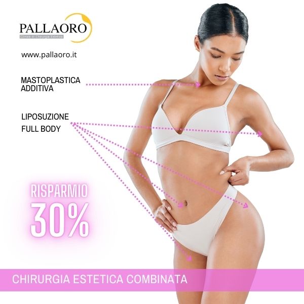 mastoplastica additiva liposuzione fullbody Chirurgia estetica combinata: mastoplastica additiva e liposuzione full body per un profilo armonioso e scolpito