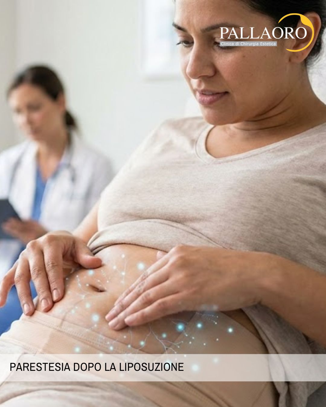 parestesia dopo la liposuzione