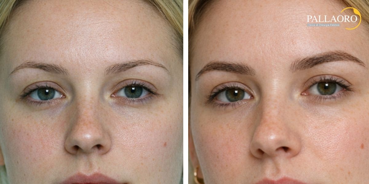 trapianto sopracciglia donna prima dopo 02