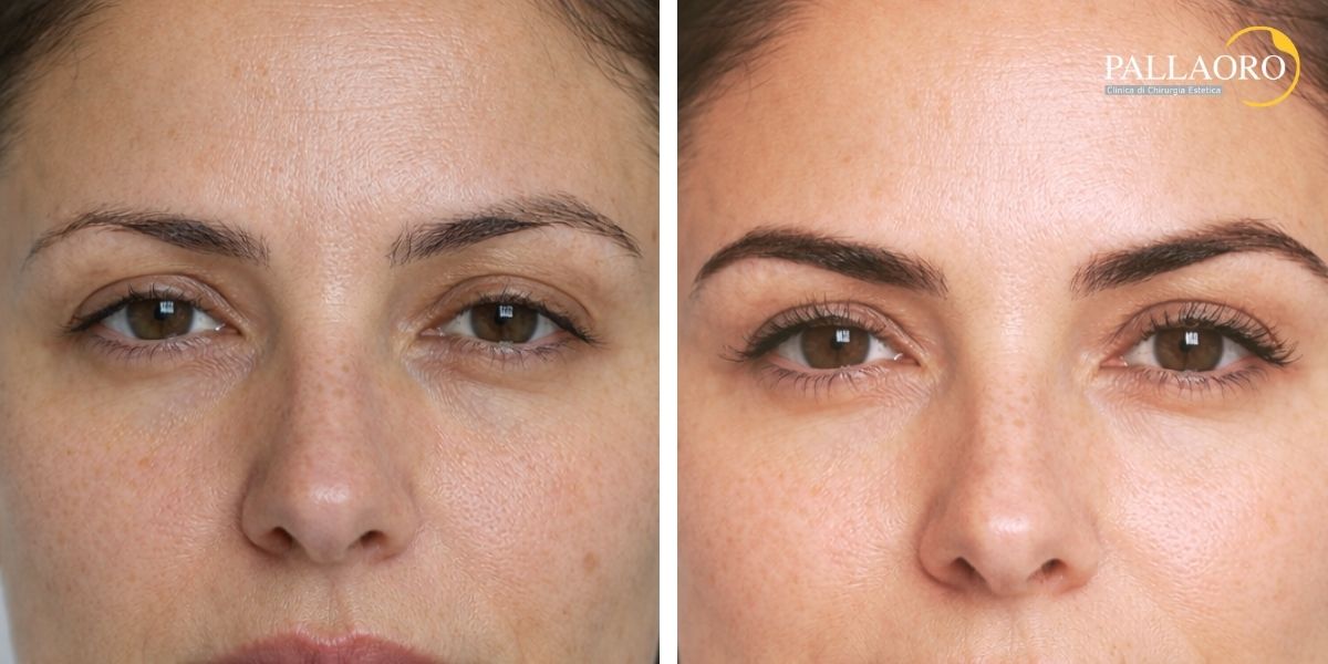 trapianto sopracciglia donna prima dopo 03