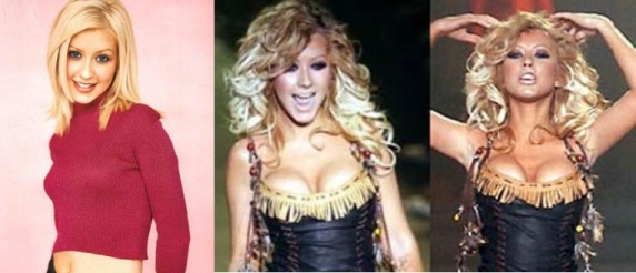 Christina Aguilera: Mastoplastica additiva