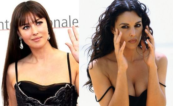 Monica Belluci mastoplastica additiva